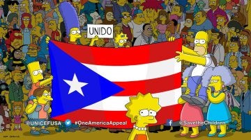 'Los Simpson' pide ayuda para Puerto Rico
