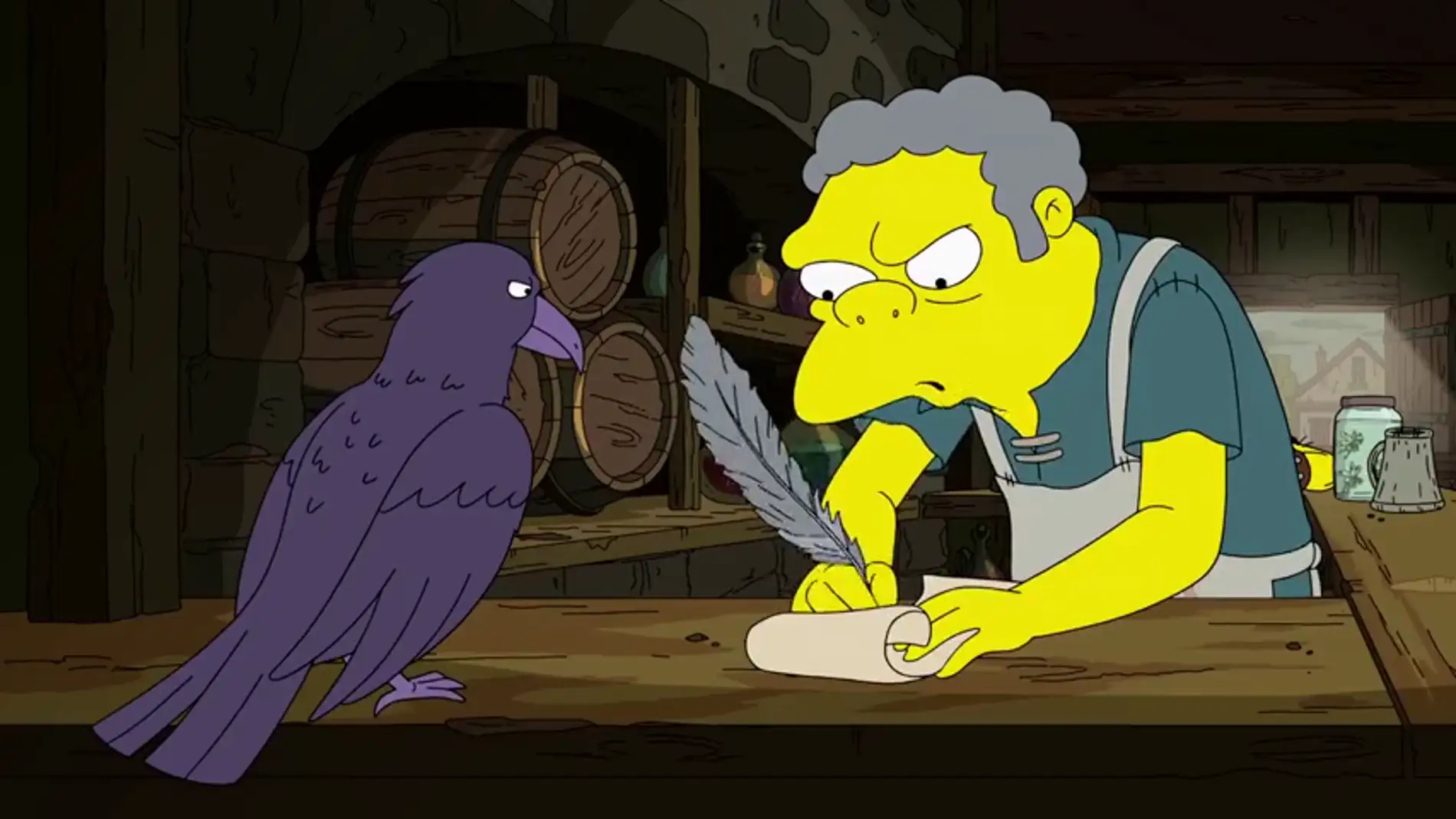 Parodia de 'Juego de Tronos' en el estreno de 'Los Simpson'