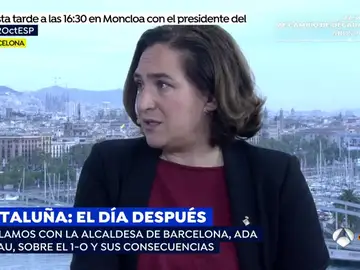Ada Colau apuesta por un tercero para mediar Ada Colau apuesta por un tercero para mediar