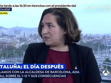 Ada Colau apuesta por un tercero para mediar Ada Colau apuesta por un tercero para mediar