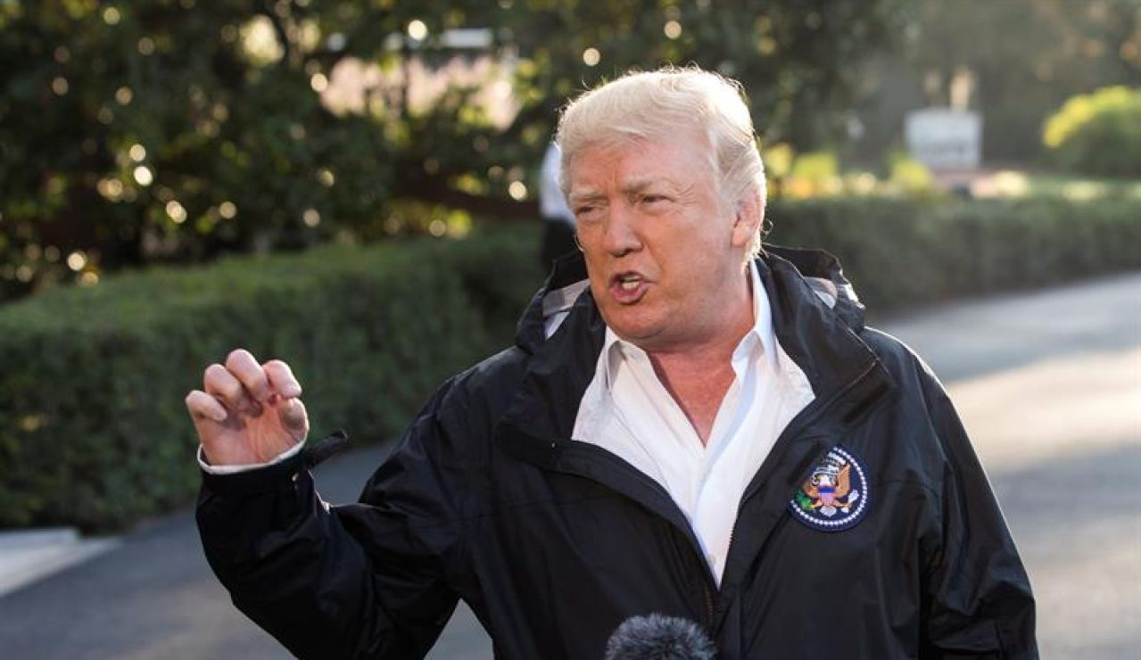 El presidente de EEUU, Donald Trump El presidente de EEUU, Donald Trump