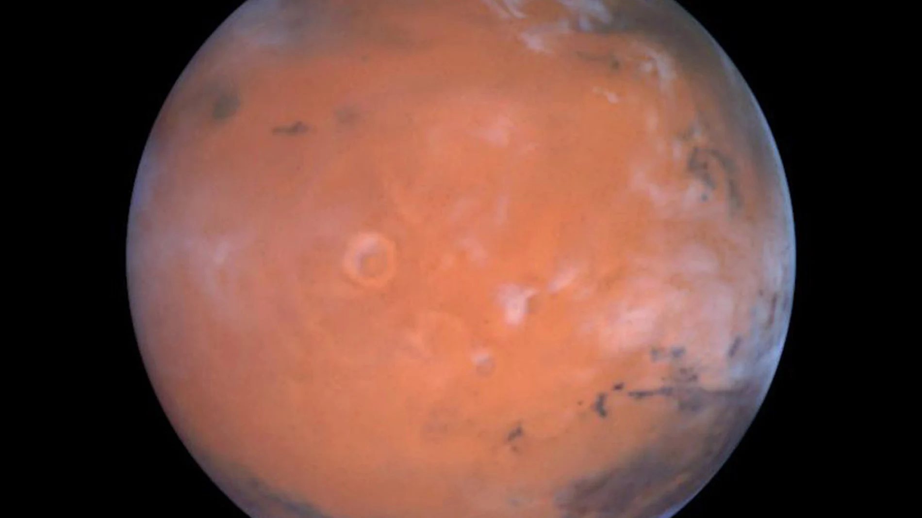 Marte, el Planeta Rojo, visto por el telescopio espacial Hubble Marte, el Planeta Rojo, visto por el telescopio espacial Hubble