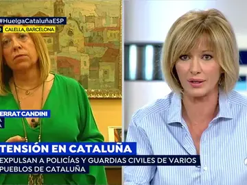 Susanna Griso, a la alcaldesa de Calella: "No podemos poner a la población civil en una situación tan complicada" Susanna Griso, a la alcaldesa de Calella: "No podemos poner a la población civil en una situación tan complicada"