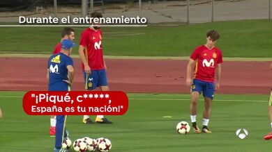 Larrea niega que haya problemas con Piqué en la Selección: 