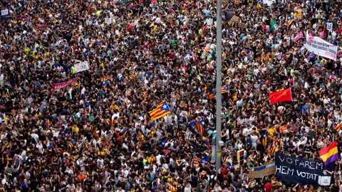 Manifestación en Barcelona Manifestación en Barcelona
