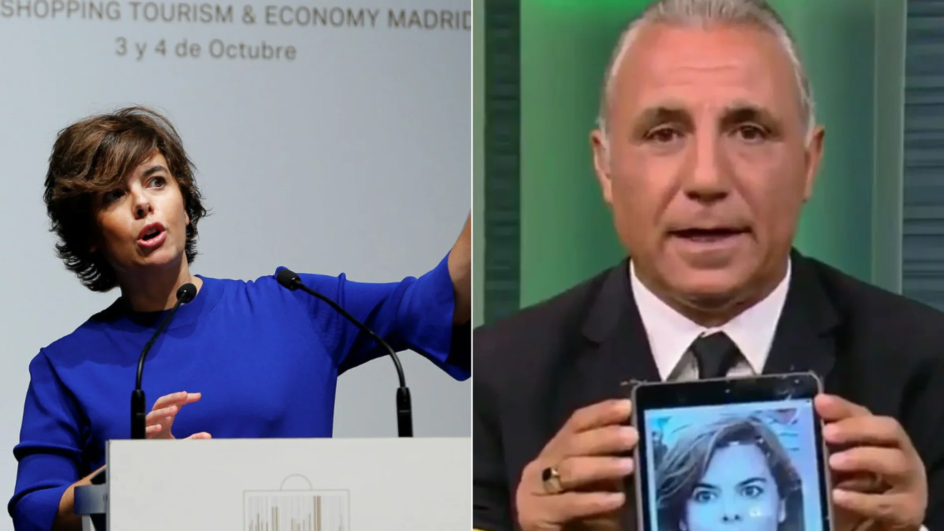 Soraya Sáenz de Santamaría se querellará contra Hristo Stoichkov Soraya Sáenz de Santamaría se querellará contra Hristo Stoichkov