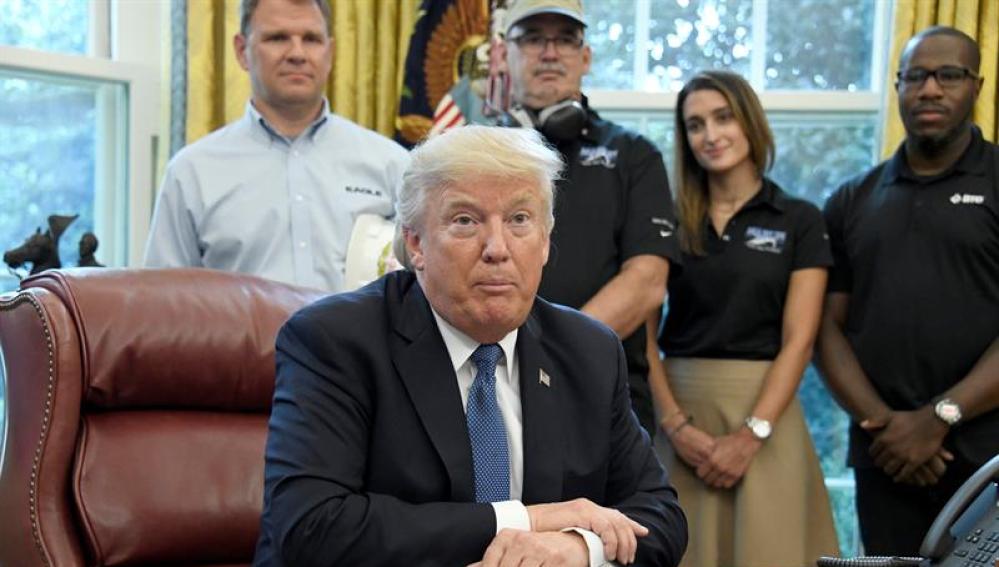 El presidente de Estados Unidos, Donald Trump