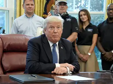 El presidente de Estados Unidos, Donald Trump El presidente de Estados Unidos, Donald Trump