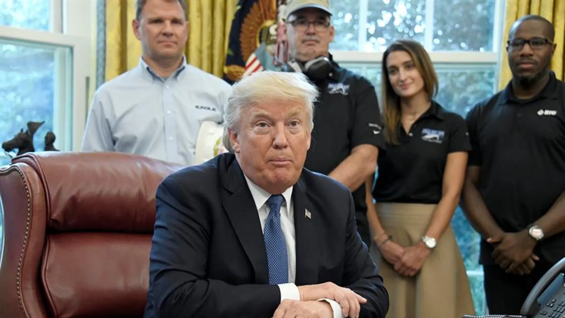 El presidente de Estados Unidos, Donald Trump El presidente de Estados Unidos, Donald Trump