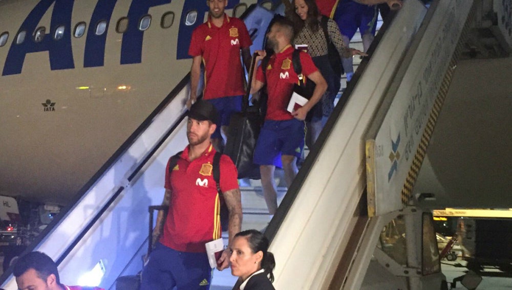 España ya está en Israel
