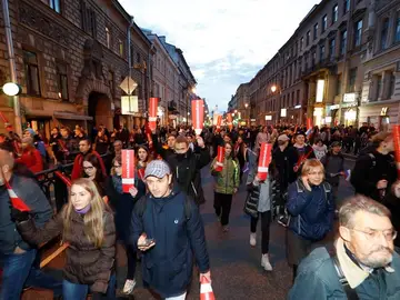 Jornada de protestas en Rusia Jornada de protestas en Rusia