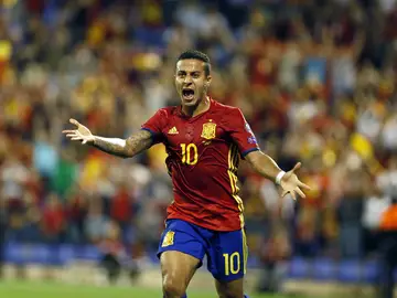 Thiago, con la Selección Thiago, con la Selección