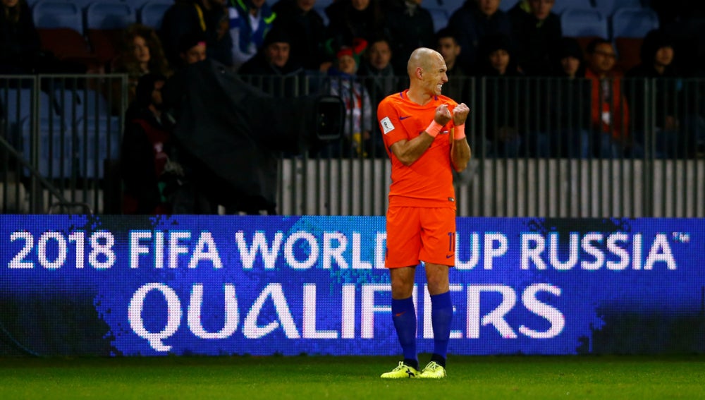 Robben se lamenta