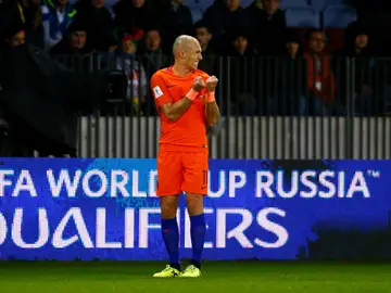 Robben se lamenta Robben se lamenta