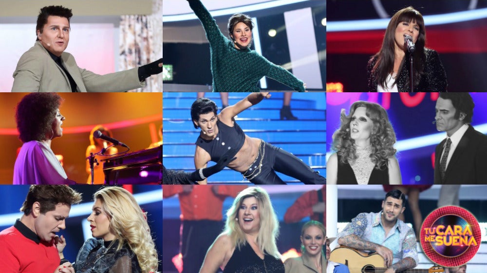 Ranking de la segunda gala de la sexta edición de 'Tu cara me suena'