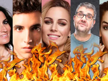 Las actuaciones con fuego más impactantes de la historia de 'Tu cara me suena' Las actuaciones con fuego más impactantes de la historia de 'Tu cara me suena'