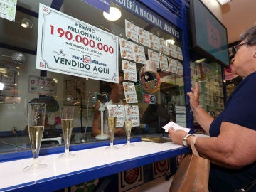 La administración de loterías 54 de Las Palmas de Gran Canaria donde se vendió el boleto 