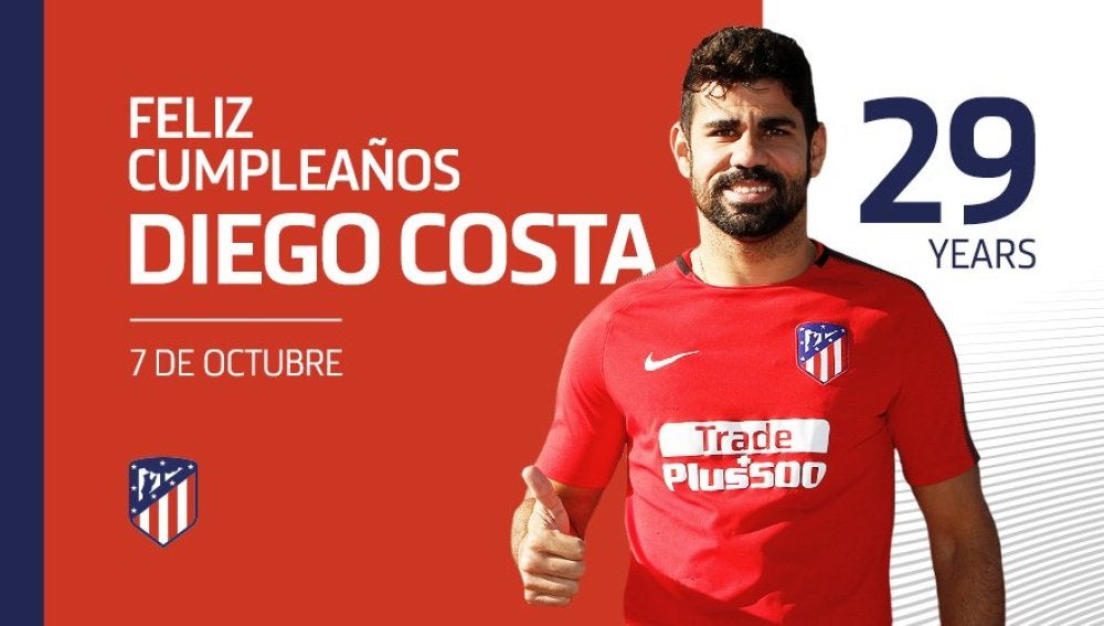 Diego Costa cumple 29 años
