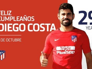 Diego Costa cumple 29 años
