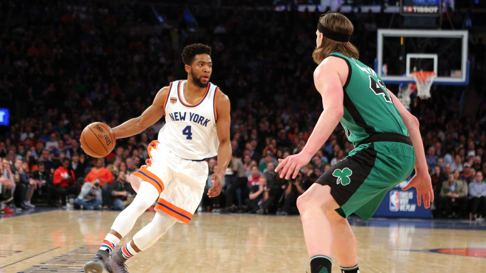 Chasson Randle, con la bola Chasson Randle, con la bola