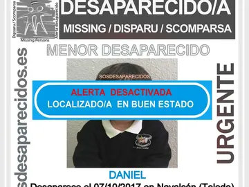 Localizan en buen estado al niño desaparecido en Toledo Localizan en buen estado al niño desaparecido en Toledo