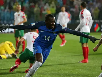 Matuidi celebra un gol Matuidi celebra un gol