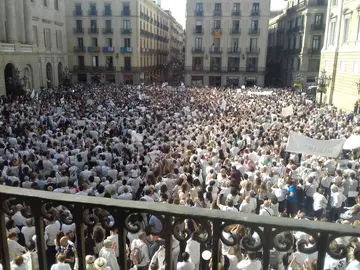 Plaza Sant Jaume de Barcelona Plaza Sant Jaume de Barcelona