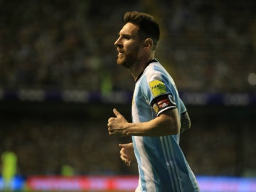 Messi, con Argentina