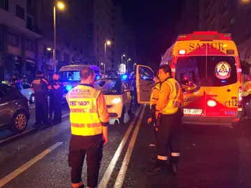 Atropello en la Gran Vía Atropello en la Gran Vía