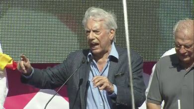 Discurso íntegro de Mario Vargas Llosa tras la manifestación por la unidad en Barcelona