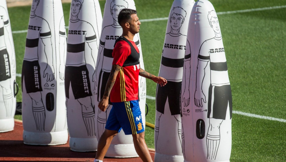 Jonathan Viera, con la Selección