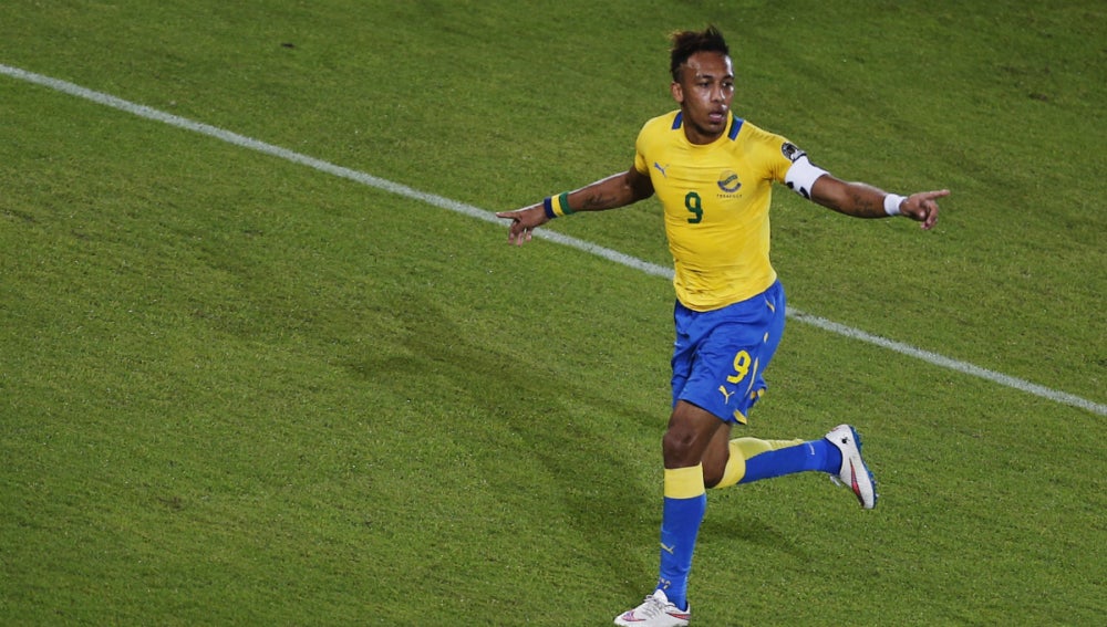 Aubameyang, con Gabón