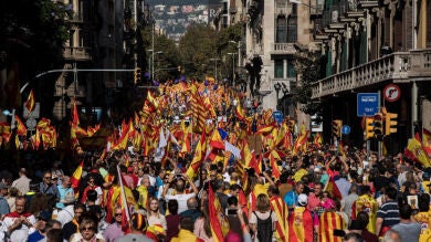 Más de un millón de asistentes a la manifestación, entre ellos, personalidades de la empresa e instituciones