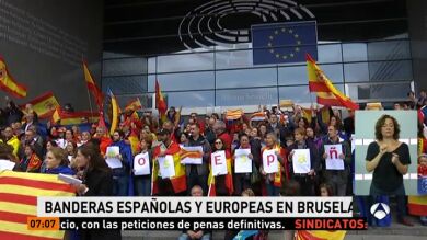 Las reivindicaciones por la unidad de España, también en varias ciudades europeas