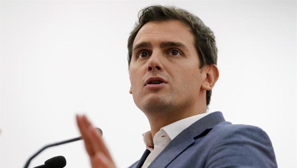 El líder de Ciudadanos, Albert Rivera