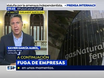 Xavier García Albiol, sobre la fuga de empresas: "Es la mayor sensación de la decadencia que se está viviendo en Cataluña por culpa del independentismo"