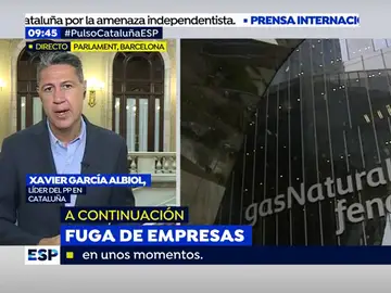 Xavier García Albiol, sobre la fuga de empresas: "Es la mayor sensación de la decadencia que se está viviendo en Cataluña por culpa del independentismo" Xavier García Albiol, sobre la fuga de empresas: "Es la mayor sensación de la decadencia que se está viviendo en Cataluña por culpa del independentismo"