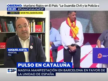 Iceta: "Miembros del PDeCat y del Gobierno han dicho que una DUI sería un verdadero desastre" Iceta: "Miembros del PDeCat y del Gobierno han dicho que una DUI sería un verdadero desastre"