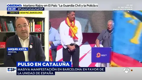 Iceta: "Miembros del PDeCat y del Gobierno han dicho que una DUI sería un verdadero desastre" Iceta: "Miembros del PDeCat y del Gobierno han dicho que una DUI sería un verdadero desastre"