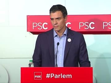 El líder del PSOE, Pedro Sánchez