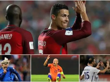 Cristiano y Griezmann van al Mundial de Rusia 2018 Cristiano y Griezmann van al Mundial de Rusia 2018