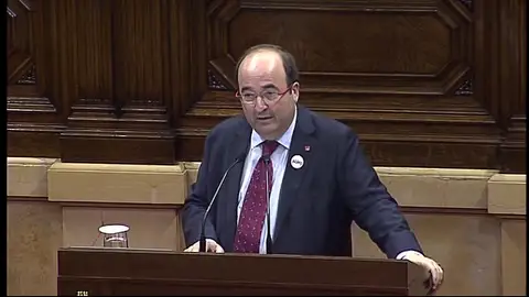 Iceta: "Las instituciones catalanas se situaron fuera de la ley los días 6 y 7 de septiembre" Iceta: "Las instituciones catalanas se situaron fuera de la ley los días 6 y 7 de septiembre"