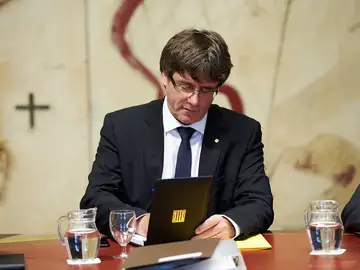 Carles Puigdemont en una imagen de archivo Carles Puigdemont en una imagen de archivo