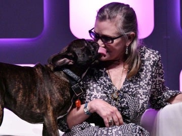 Carrie y Gary Fisher son todo amor