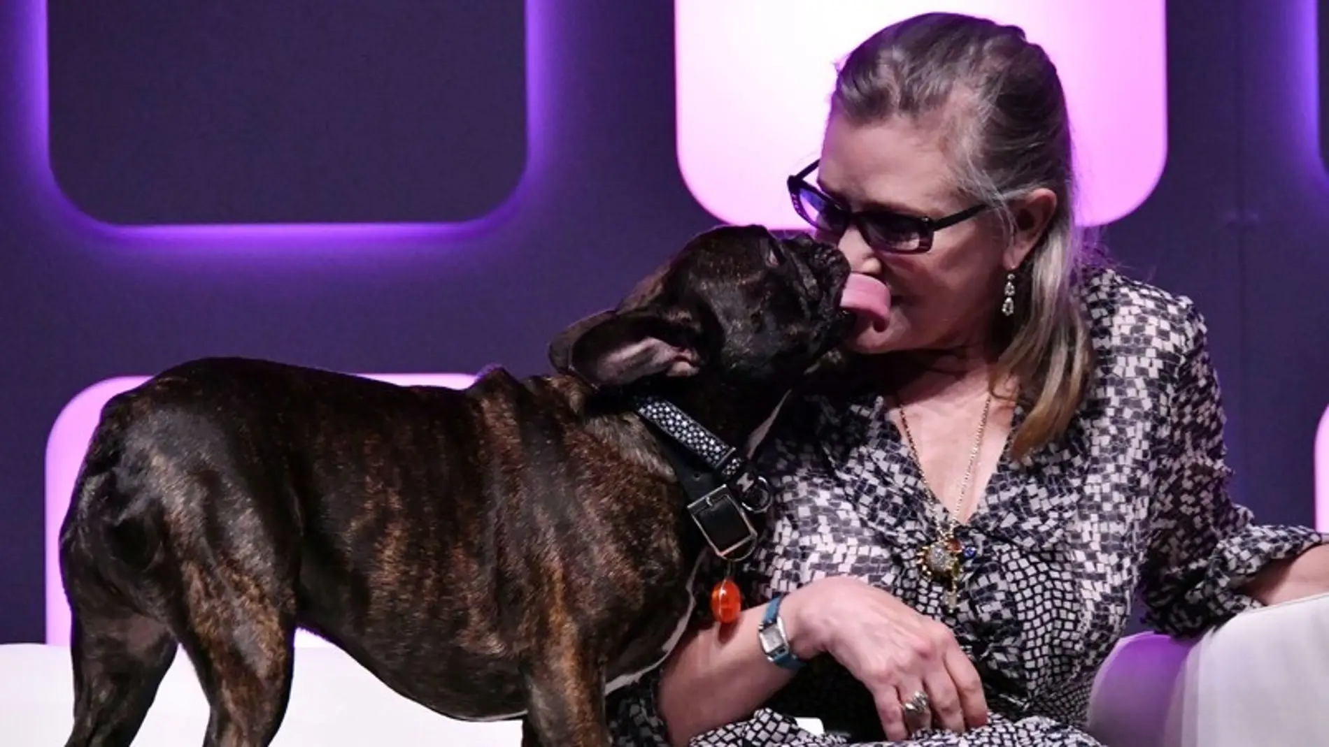 Carrie y Gary Fisher son todo amor