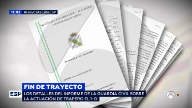 Los detalles del informe de la Guardia Civil sobre la actuación del mayor Trapero el 1 de octubre
