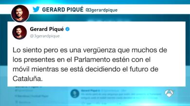 Piqué critica al Parlament: 