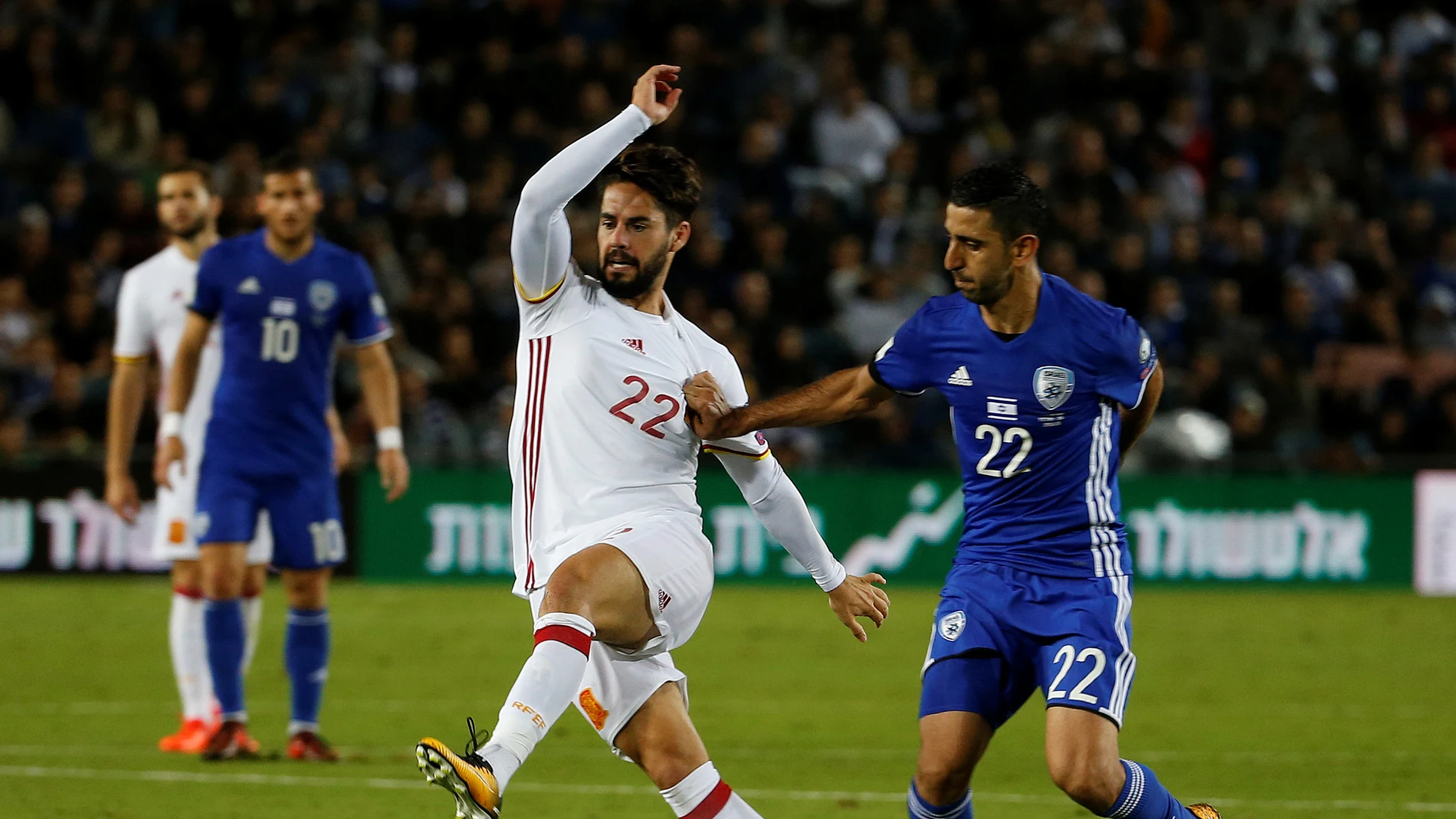 Isco, en el partido ante Israel Isco, en el partido ante Israel