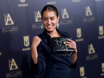 Hiba Abouk presume de complementos Hiba Abouk presume de complementos