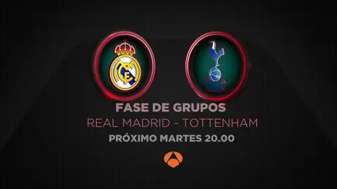 El Real Madrid-Tottenham se juega en directo en Antena 3 y Atresplayer  El Real Madrid-Tottenham se juega en directo en Antena 3 y Atresplayer
